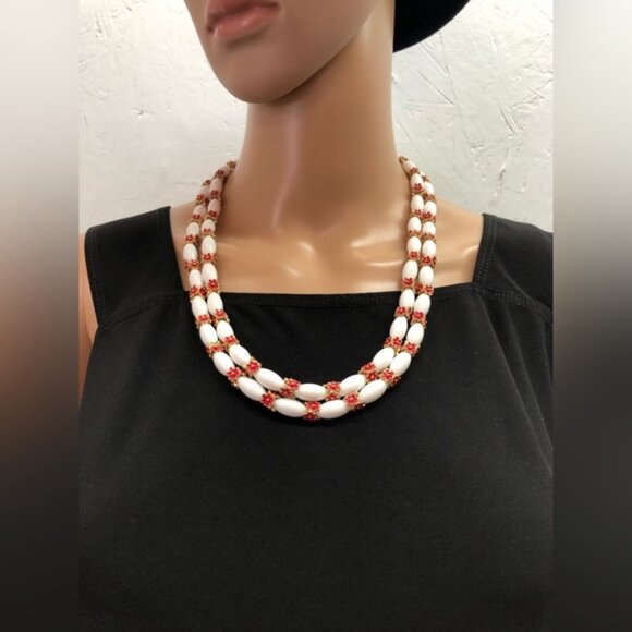 Crown Trifari Monterey collection necklace - Picture 3 of 7